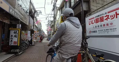 Small tokyo street Video stock 73563681