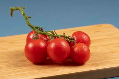 Small tomato bunch Stock Photos