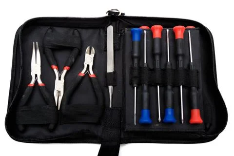 A small toolkit Foto stock