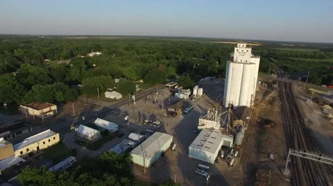 Small Town 180 Stock Footage 66522873