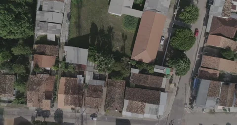 Small town in amazon Stock Footage 139601743