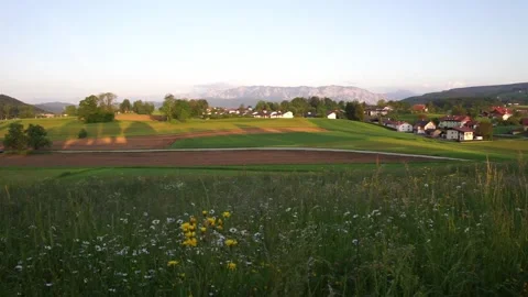 Small town in Austria FullHD Stock Footage 243659140