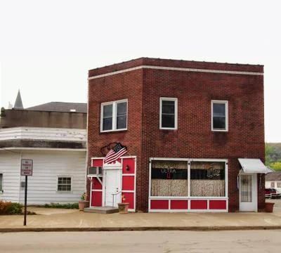 Small town bar Stock Photos