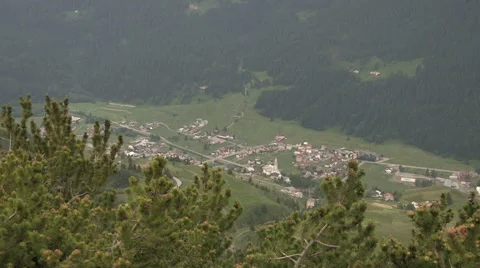 The small town of Bormio Stock Footage 60275214