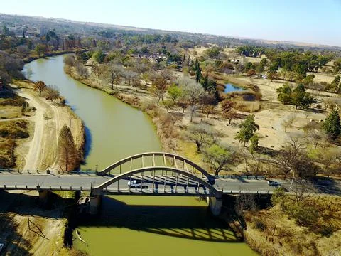 Small Town Bridge 写真素材