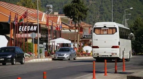 Small town Stock Footage 10180529