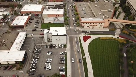 Small town Stock Footage 91913866