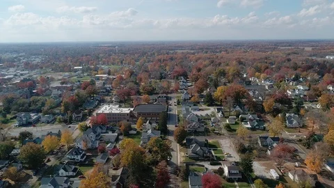 Small Town Video stock 97855001