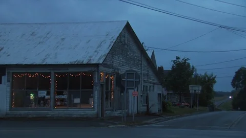 Small Town Video stock 123932513