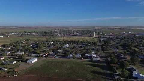 Small Town Stock Footage 251184094