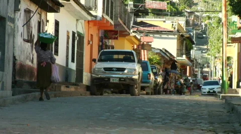 Small Town Honduras 動画素材 378669