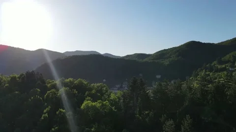 Small town in Italy Video stock 137292996