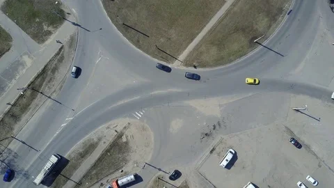 Small Town Landmark  Stock Footage 74428644