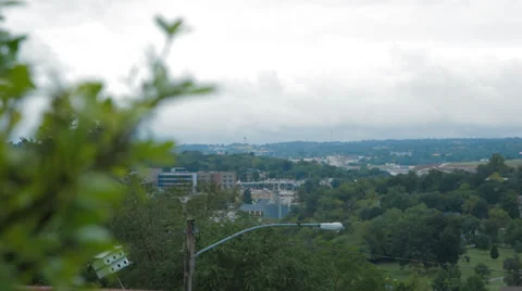 Small Town Landscape Stock-Footage 35193281