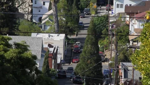 Small Town Life 7171 Stock Footage 2872964
