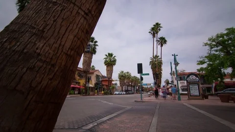 Small Town, Mid-Day, Timelapse Stock Footage 84329246