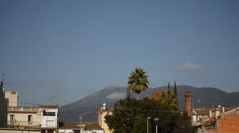 A Small Town In The Mountains Stock Footage 44958048