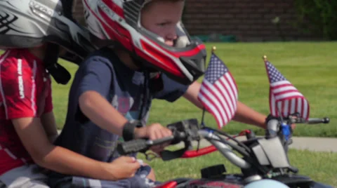 Small town Parade 7 Video stock 27536550