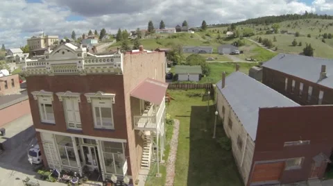 Small town philipsburg raw Stock Footage 51365584