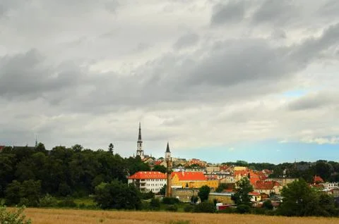 Small town Stock Photos