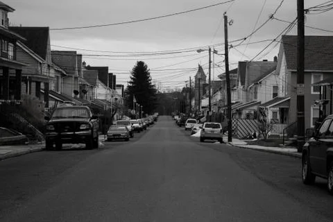 Small town Stock Photos