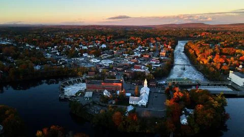 Small Town Foto stock