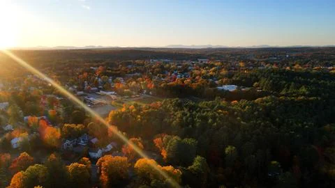 Small Town Foto stock