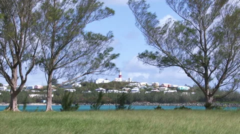 Small town of Saint George, Bermuda Stock Footage 67572090