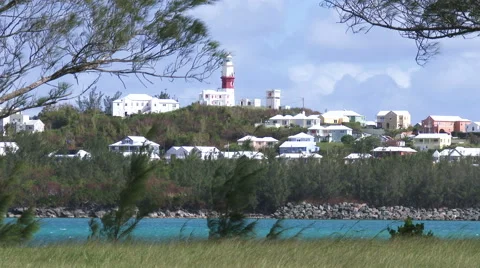 Small town of Saint George, Bermuda Stock Footage 67572159