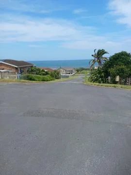 Small town seaview Stock Photos