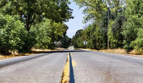 Small Town Snelling. Stock Photos