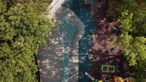 Small town of Stavropol from a height Stock Footage 165547707