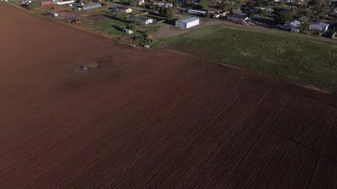 Small Town Train Stock Footage 251184012