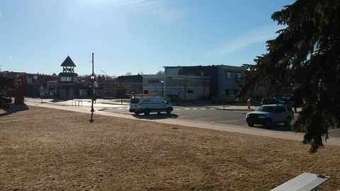 Small Town USA Stock Footage 86719143