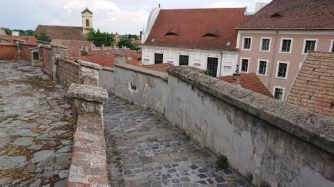 Small town view Stock Photos