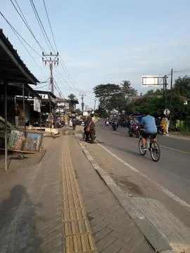 Small Town View Stock Photos