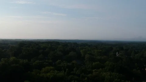 Small town  water tower 库存影片 114516395