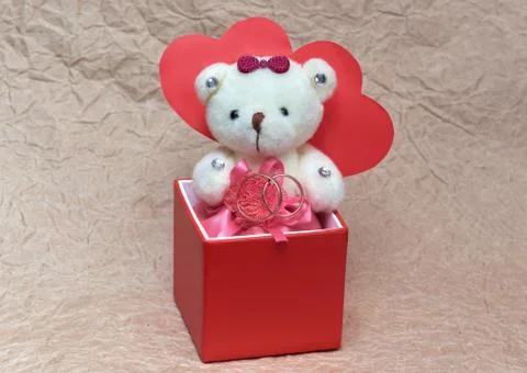 Small toy a bea 스톡 사진