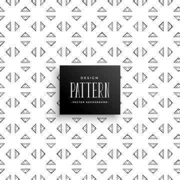 Small triangle geometric pattern background Illustrazione stock