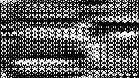 Small triangle grid ambient loop Stock Footage 75444665