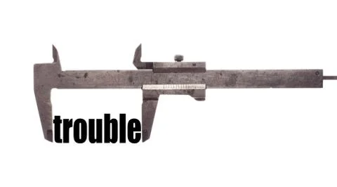 Small trouble Stock Illustration