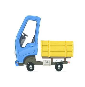 Small Truck Stock Illustration