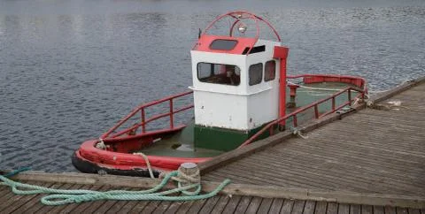 Small tugboat Stock Photos