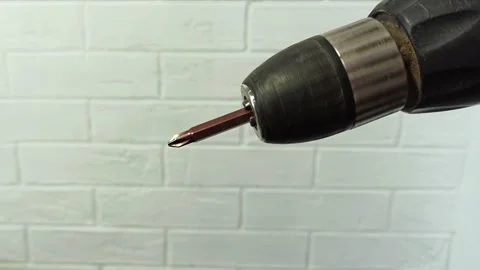 Small turn automatic screwdriver Stock Footage 159485070
