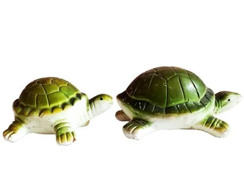 A small turtle figurine. Stock Photos
