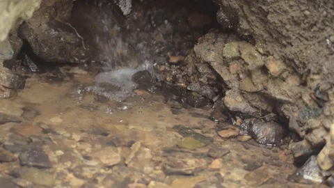 Underground Spring Water Stock Video Footage | Royalty Free Underground ...