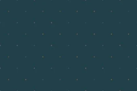 Small understated diamond motifs repeat across a deep teal field with subtl.. Illustrazione stock