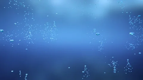 Small Underwater Air Bubbles Stock Footage 106246868