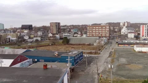 Small Unique Town Stock Footage 231260783