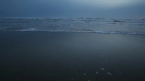Small Upclose Wave Coming Towards Camera Stock Footage 20484721